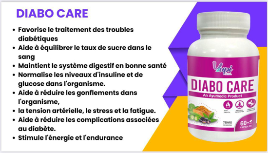 Image sur YUPI Global,DIABO CARE,60 Capsule